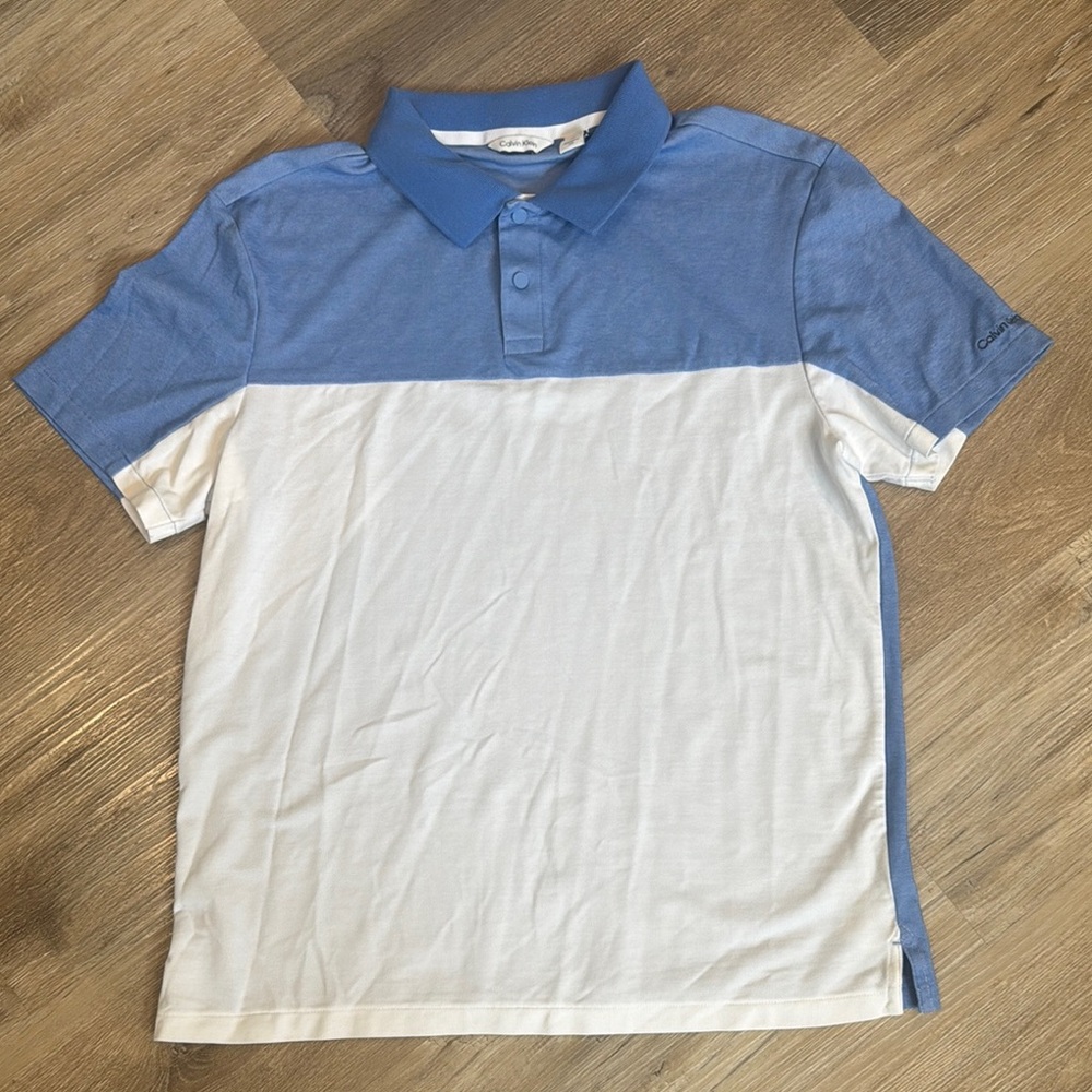 Men's Calvin Klein Polo Shirt- Medium